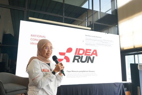 Race photo from Soft Launching Buku "Enggak Lari, Enggak Keren" & IdeaRun