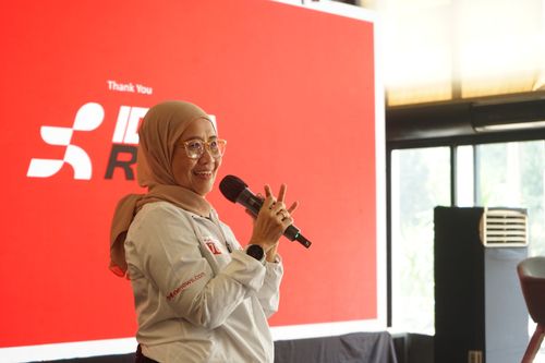 Race photo from Soft Launching Buku "Enggak Lari, Enggak Keren" & IdeaRun
