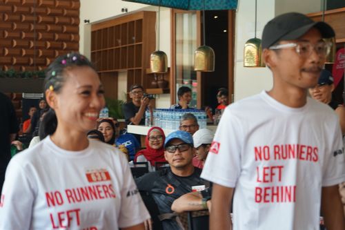 Race photo from Soft Launching Buku "Enggak Lari, Enggak Keren" & IdeaRun