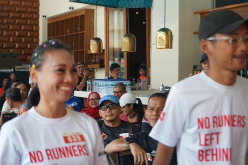 Race photo from Soft Launching Buku "Enggak Lari, Enggak Keren" & IdeaRun