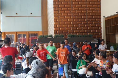 Race photo from Soft Launching Buku "Enggak Lari, Enggak Keren" & IdeaRun