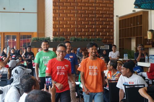 Race photo from Soft Launching Buku "Enggak Lari, Enggak Keren" & IdeaRun