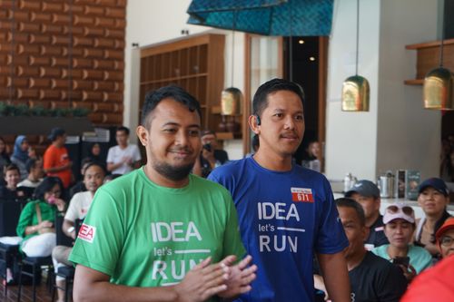 Race photo from Soft Launching Buku "Enggak Lari, Enggak Keren" & IdeaRun