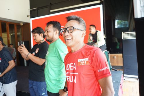 Race photo from Soft Launching Buku "Enggak Lari, Enggak Keren" & IdeaRun