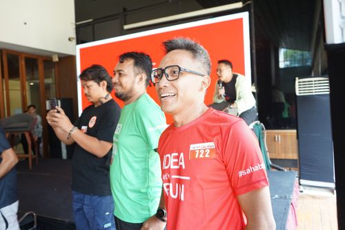 Race photo from Soft Launching Buku "Enggak Lari, Enggak Keren" & IdeaRun