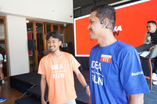 Race photo from Soft Launching Buku "Enggak Lari, Enggak Keren" & IdeaRun