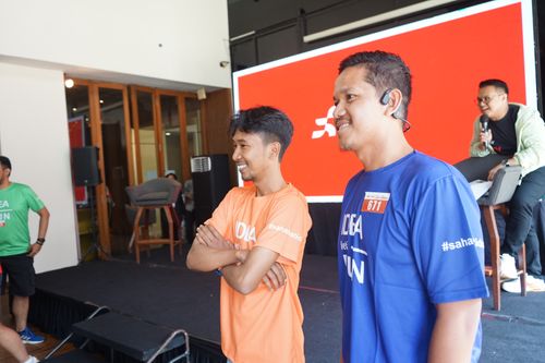 Race photo from Soft Launching Buku "Enggak Lari, Enggak Keren" & IdeaRun