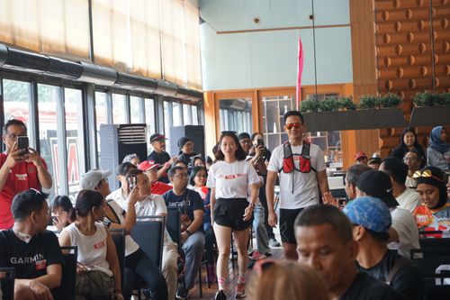 Race photo from Soft Launching Buku "Enggak Lari, Enggak Keren" & IdeaRun