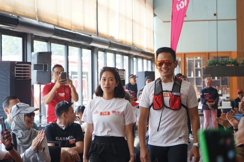 Race photo from Soft Launching Buku "Enggak Lari, Enggak Keren" & IdeaRun
