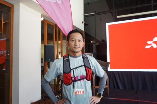 Race photo from Soft Launching Buku "Enggak Lari, Enggak Keren" & IdeaRun