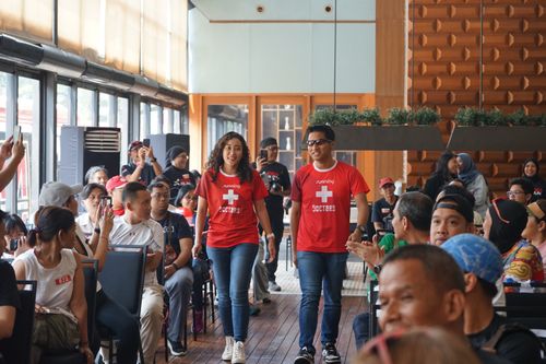 Race photo from Soft Launching Buku "Enggak Lari, Enggak Keren" & IdeaRun