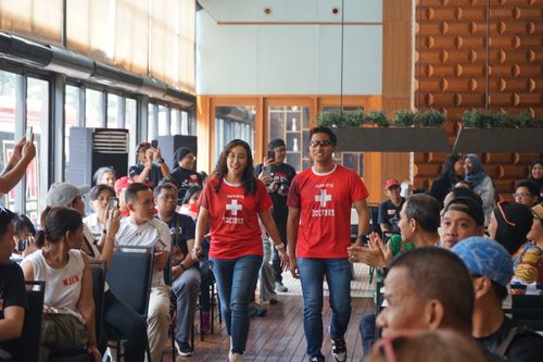 Race photo from Soft Launching Buku "Enggak Lari, Enggak Keren" & IdeaRun