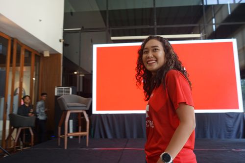 Race photo from Soft Launching Buku "Enggak Lari, Enggak Keren" & IdeaRun
