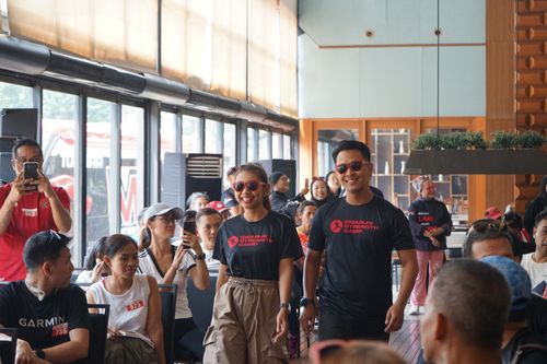 Race photo from Soft Launching Buku "Enggak Lari, Enggak Keren" & IdeaRun