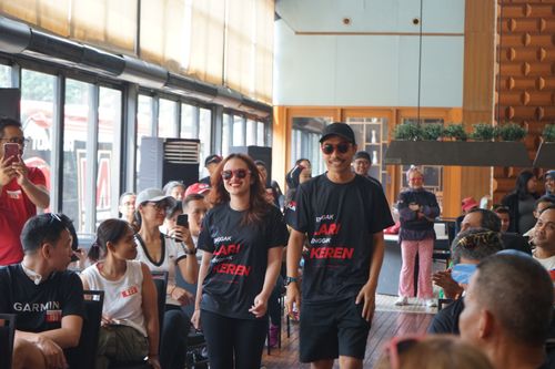 Race photo from Soft Launching Buku "Enggak Lari, Enggak Keren" & IdeaRun