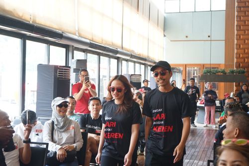Race photo from Soft Launching Buku "Enggak Lari, Enggak Keren" & IdeaRun