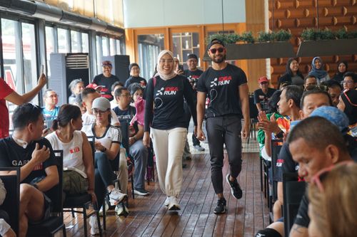 Race photo from Soft Launching Buku "Enggak Lari, Enggak Keren" & IdeaRun