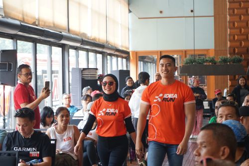 Race photo from Soft Launching Buku "Enggak Lari, Enggak Keren" & IdeaRun