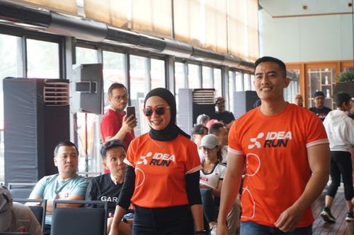 Race photo from Soft Launching Buku "Enggak Lari, Enggak Keren" & IdeaRun