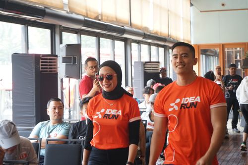 Race photo from Soft Launching Buku "Enggak Lari, Enggak Keren" & IdeaRun