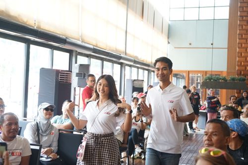 Race photo from Soft Launching Buku "Enggak Lari, Enggak Keren" & IdeaRun