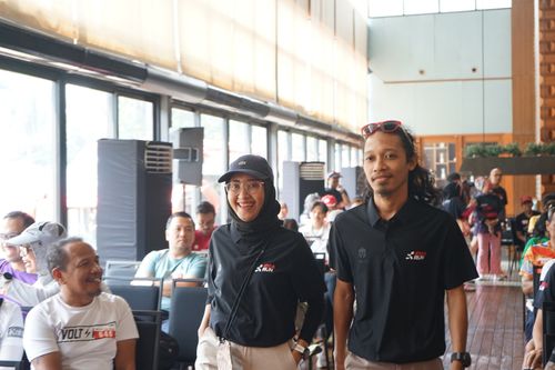 Race photo from Soft Launching Buku "Enggak Lari, Enggak Keren" & IdeaRun