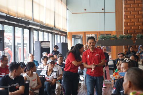 Race photo from Soft Launching Buku "Enggak Lari, Enggak Keren" & IdeaRun