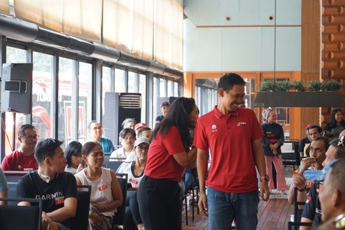 Race photo from Soft Launching Buku "Enggak Lari, Enggak Keren" & IdeaRun
