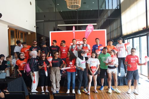Race photo from Soft Launching Buku "Enggak Lari, Enggak Keren" & IdeaRun