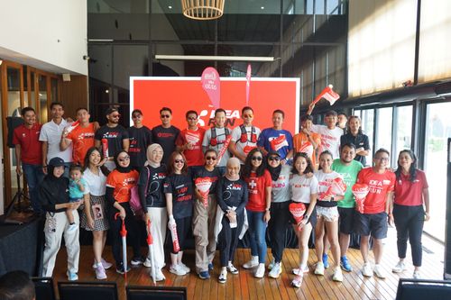 Race photo from Soft Launching Buku "Enggak Lari, Enggak Keren" & IdeaRun