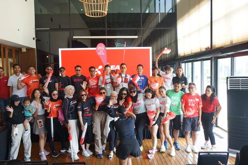 Race photo from Soft Launching Buku "Enggak Lari, Enggak Keren" & IdeaRun