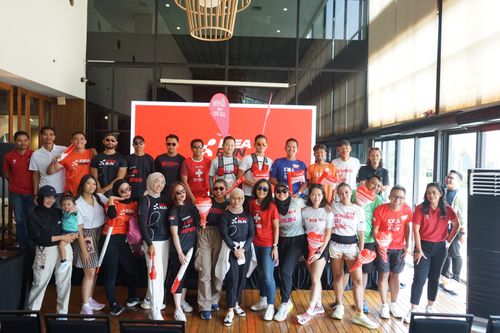 Race photo from Soft Launching Buku "Enggak Lari, Enggak Keren" & IdeaRun