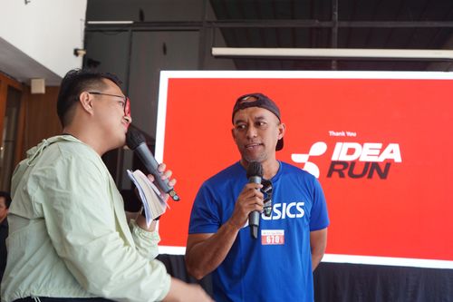 Race photo from Soft Launching Buku "Enggak Lari, Enggak Keren" & IdeaRun