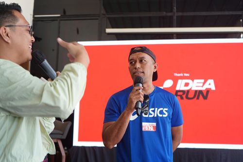 Race photo from Soft Launching Buku "Enggak Lari, Enggak Keren" & IdeaRun