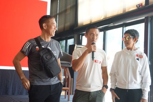 Race photo from Soft Launching Buku "Enggak Lari, Enggak Keren" & IdeaRun