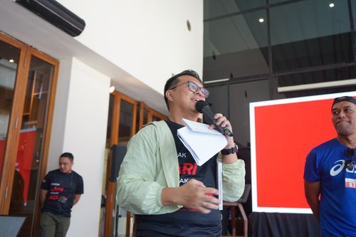 Race photo from Soft Launching Buku "Enggak Lari, Enggak Keren" & IdeaRun