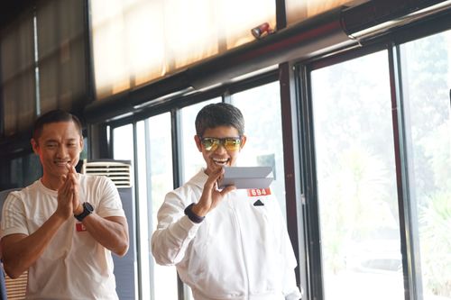 Race photo from Soft Launching Buku "Enggak Lari, Enggak Keren" & IdeaRun
