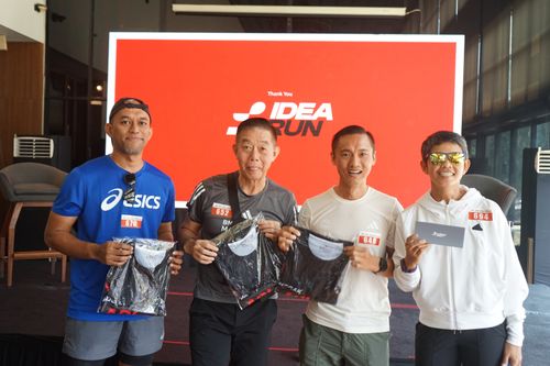 Race photo from Soft Launching Buku "Enggak Lari, Enggak Keren" & IdeaRun