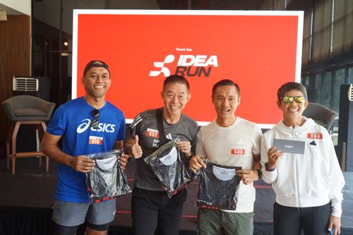 Race photo from Soft Launching Buku "Enggak Lari, Enggak Keren" & IdeaRun