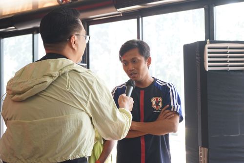 Race photo from Soft Launching Buku "Enggak Lari, Enggak Keren" & IdeaRun
