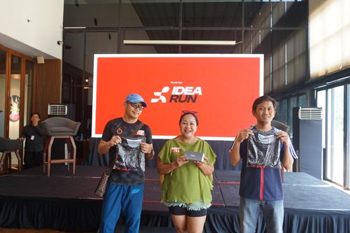 Race photo from Soft Launching Buku "Enggak Lari, Enggak Keren" & IdeaRun
