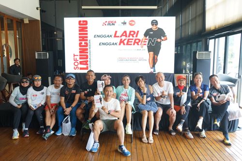 Race photo from Soft Launching Buku "Enggak Lari, Enggak Keren" & IdeaRun