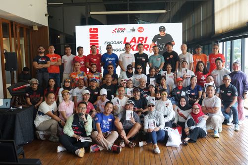 Race photo from Soft Launching Buku "Enggak Lari, Enggak Keren" & IdeaRun
