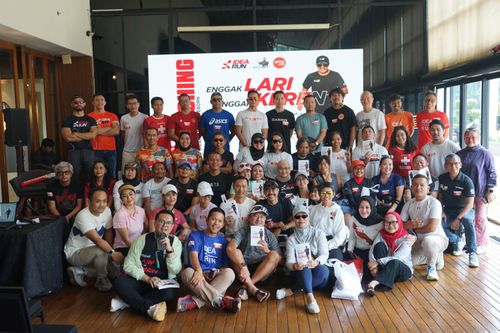 Race photo from Soft Launching Buku "Enggak Lari, Enggak Keren" & IdeaRun
