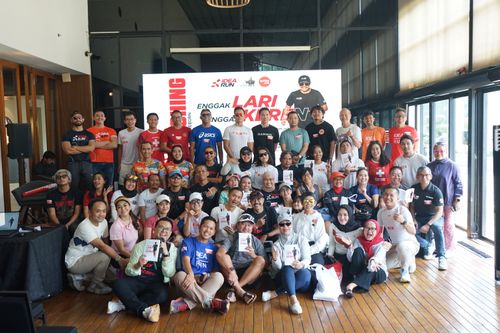 Race photo from Soft Launching Buku "Enggak Lari, Enggak Keren" & IdeaRun