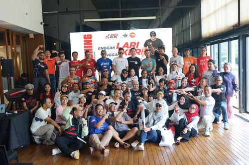 Race photo from Soft Launching Buku "Enggak Lari, Enggak Keren" & IdeaRun