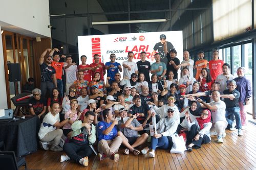 Race photo from Soft Launching Buku "Enggak Lari, Enggak Keren" & IdeaRun