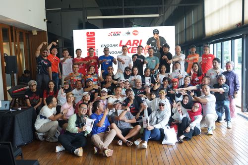 Race photo from Soft Launching Buku "Enggak Lari, Enggak Keren" & IdeaRun