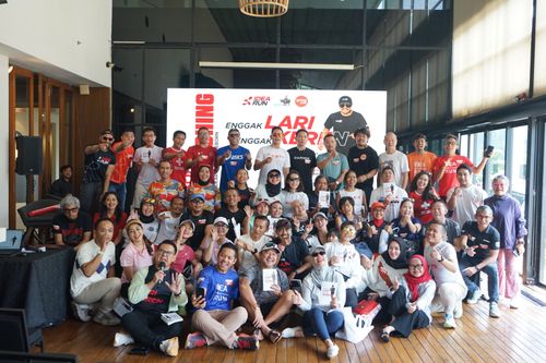 Race photo from Soft Launching Buku "Enggak Lari, Enggak Keren" & IdeaRun