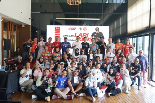 Race photo from Soft Launching Buku "Enggak Lari, Enggak Keren" & IdeaRun